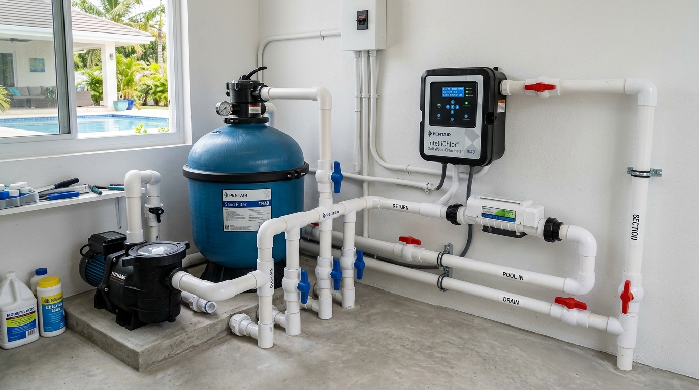 Pool Pump and Filter Repairs Pattaya