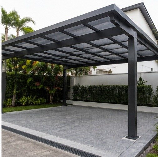 Steel Carport Canopies and Pergolas Pattaya